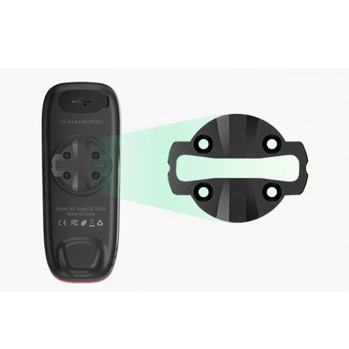 Farol Traseiro de Bicicleta Navihood B2 com Radar de Segurança