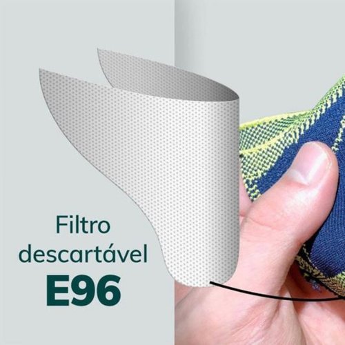 Filtros De Proteção Máscaras Knit 10 un