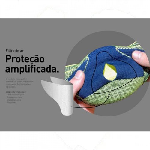 Filtros De Proteção Máscaras Knit 10 un