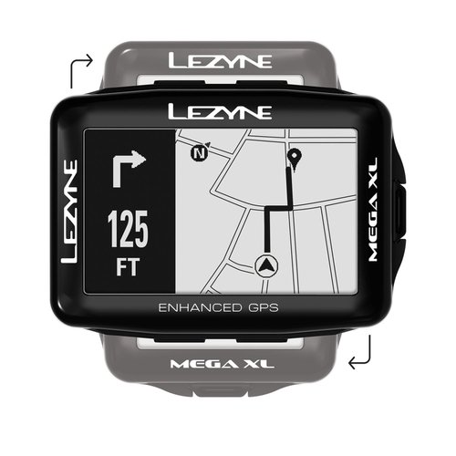 GPS Lezyne Mega XL Loaded Ciclocomputador Bundle