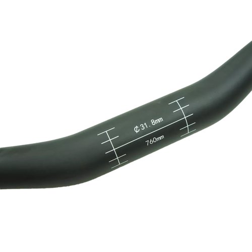 Guidão de Bicicleta Vortex Curvo Carbono 31.8 x 760mm