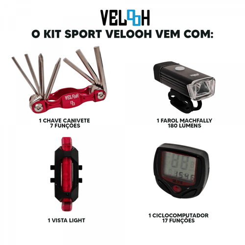 Kit Sport para Bicicleta Velooh