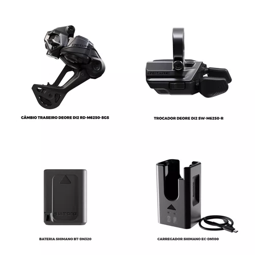 Kit Upgrade Shimano Deore Di2 12 Velocidades