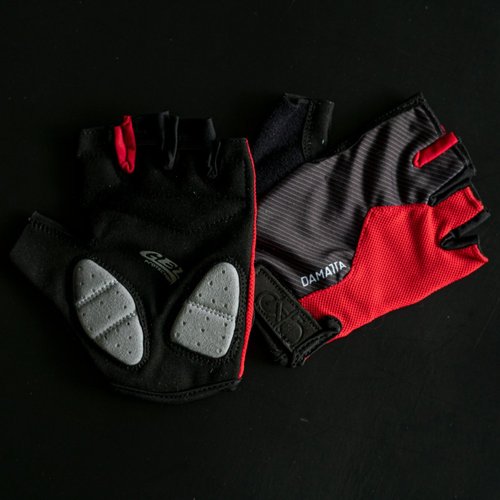 Luva de Ciclismo DaMatta Flames Gel Dedo Curto