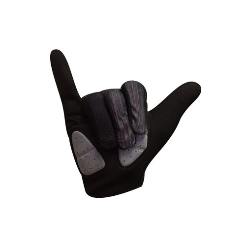 Luva de Ciclismo DaMatta Flames Gel Dedo Longo
