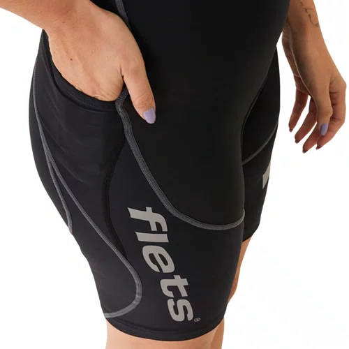 Macaquinho Flets Triathlon sem Manga Feminino