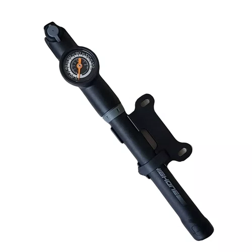 Mini Bomba de Ar de Bicicleta High One Manômetro 100PSI
