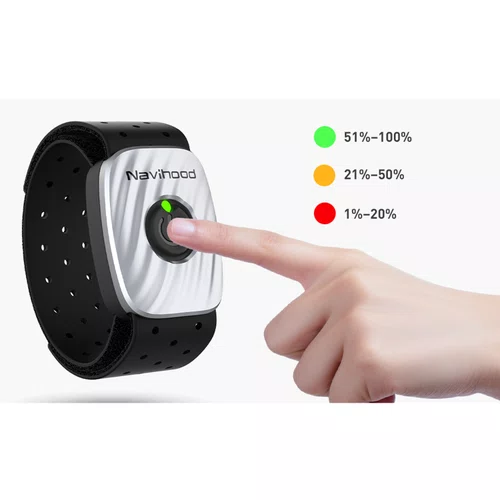 Monitor Cardíaco de Braço Navihood A4 ANT+ e Bluetooth