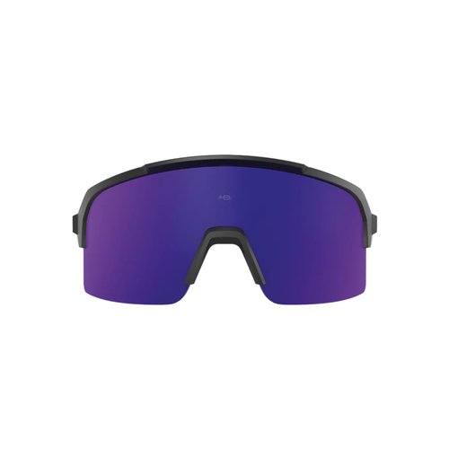 Óculos de Sol HB Edge Matte Black / Cyan Blue Chrome