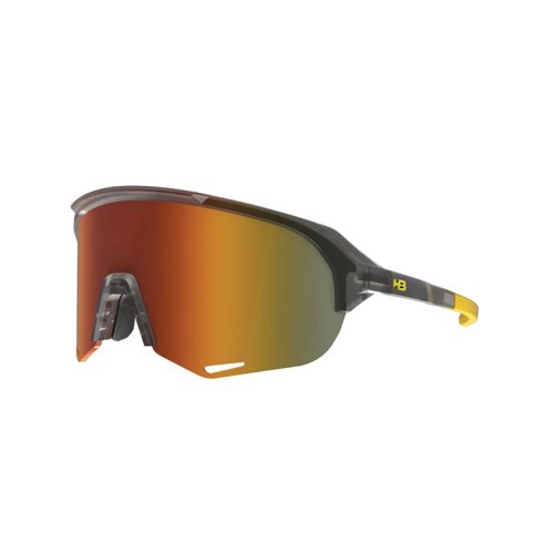 Óculos De Sol HB Edge R Matte Onyx Orange Chrome