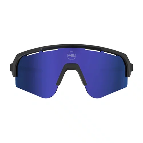 Óculos de Sol HB Edge S Matte Black Blue Chrome