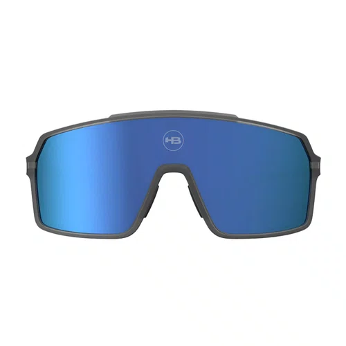 Óculos de Sol HB Grinder M Onyx/M Blue Blue Chrome