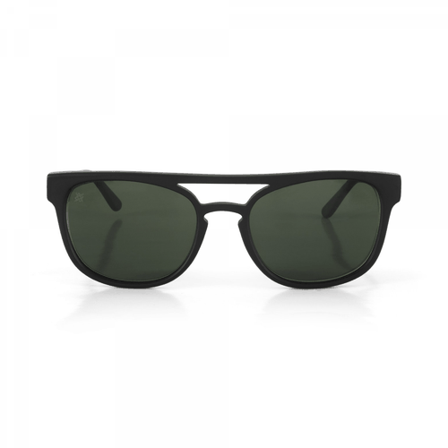 Óculos de Sol Hupi Bondi Preto Lente Verde Escuro