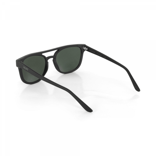 Óculos de Sol Hupi Bondi Preto Lente Verde Escuro