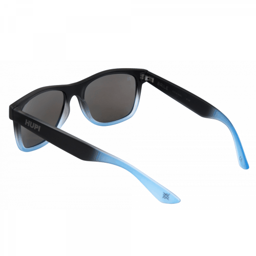 Óculos de Sol Hupi Brile Preto Azul Lente Azul Espelhado