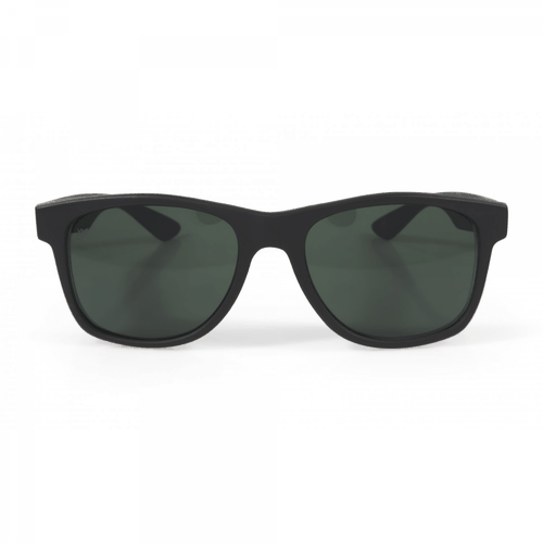 Óculos de Sol Hupi Brile Preto Fosco Lente Verde