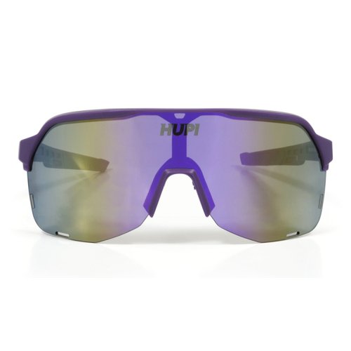 Óculos de Sol HUPI Huez Roxo Lente Roxo Espelhado