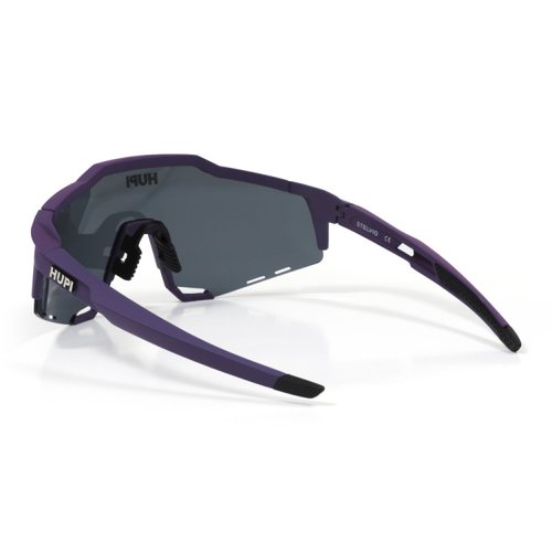 Óculos de Sol HUPI Stelvio Roxo Preto Lente Preto