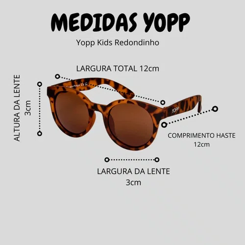 Óculos de Sol Infantil Yopp Dadinho Kids