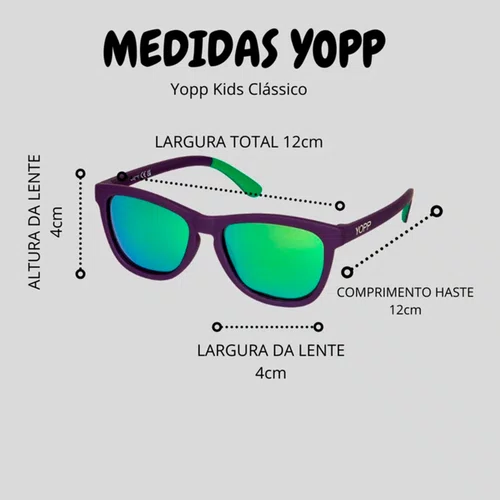 Óculos de Sol Infantil Yopp Ninho Kids