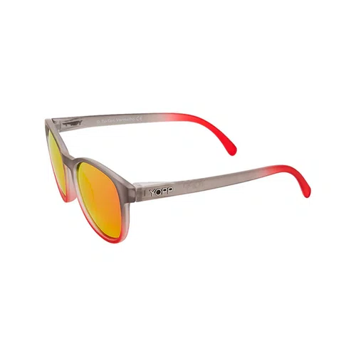 Óculos de Sol Yopp Polarizado Uv400 Gray Tu-ton Vermelho