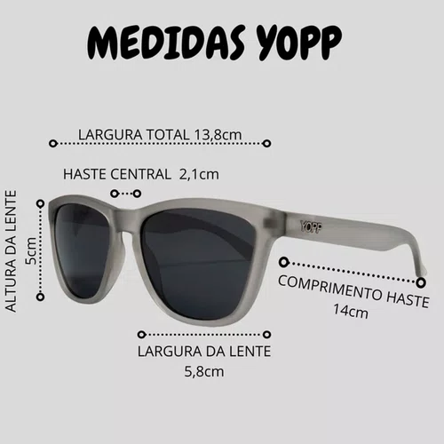 Óculos de Sol Yopp Polarizado UV400 Létape 07
