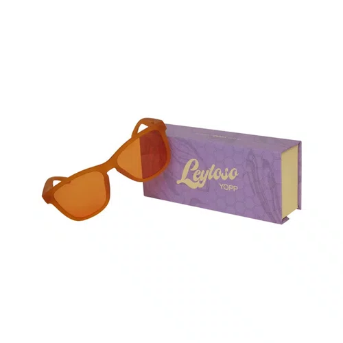 Óculos de Sol Yopp Polarizado Uv400 Leytoso com Café