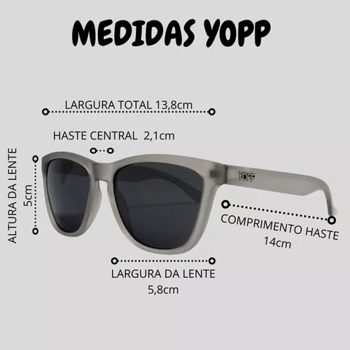 Óculos de Sol Yopp Polarizado Uv400 Polichinelo Risonho