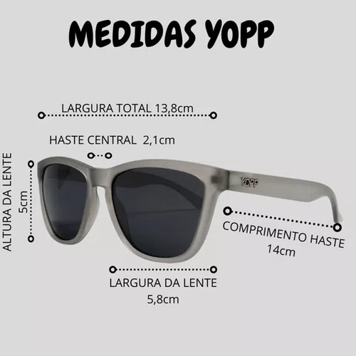 Óculos de Sol Yopp Polarizado Uv400 Salto Aleatório