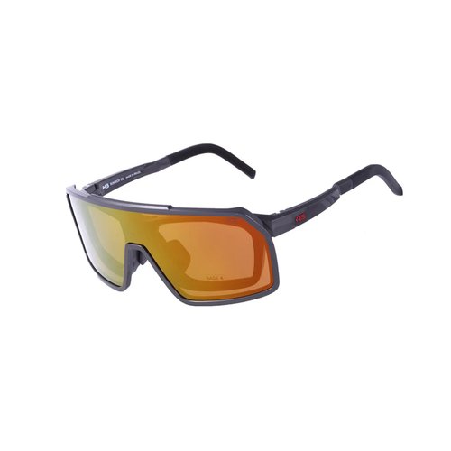 Óculos HB Presto Clip On Graphene Red e Orange Chrome