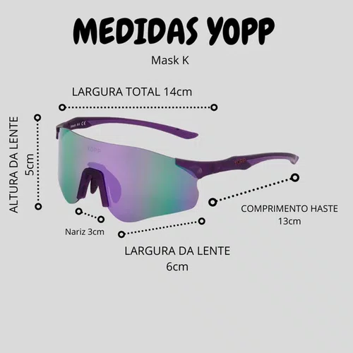 Óculos Yopp Performance Mask Létape 04 Fotocromático