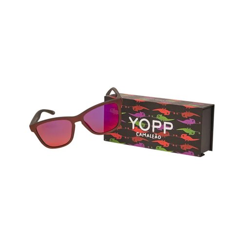 Óculos Yopp Polarizado Uv400 Camaleão Vermelho