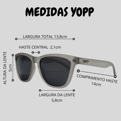 Óculos Yopp Polarizado Uv400 Camaleão Vermelho