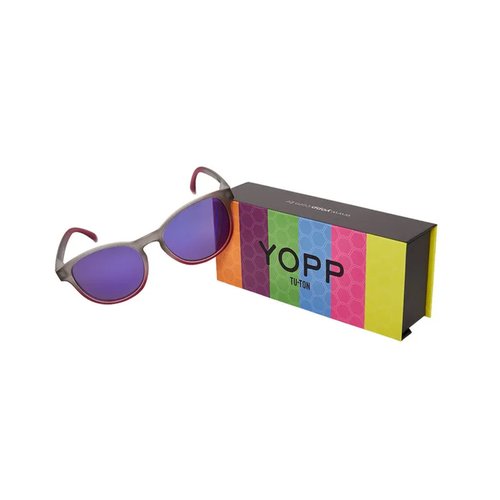 Óculos Yopp Polarizado UV400 Gray Tu-ton Roxo