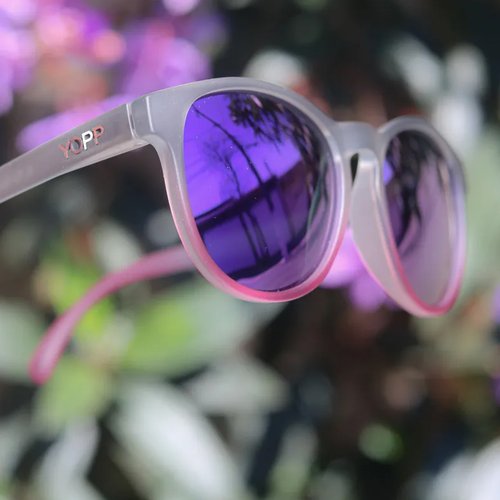 Óculos Yopp Polarizado UV400 Gray Tu-ton Roxo