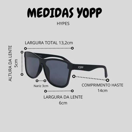 Óculos Yopp Polarizado Uv400 Ironman Brasil IMH01