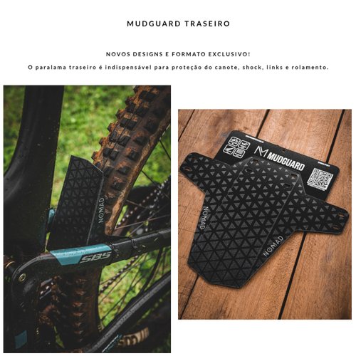 Paralama Traseiro Triangles Nomad Para Bicicleta