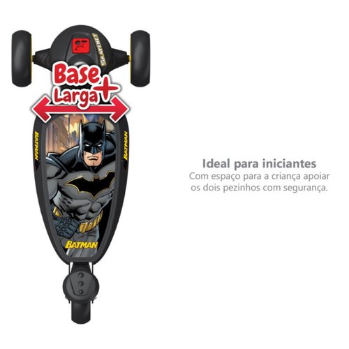 Patinete Skatenet Kid Batman Bandeirante