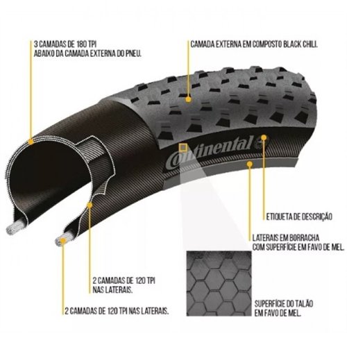 Pneu Continental Cyclocross King 700x35c