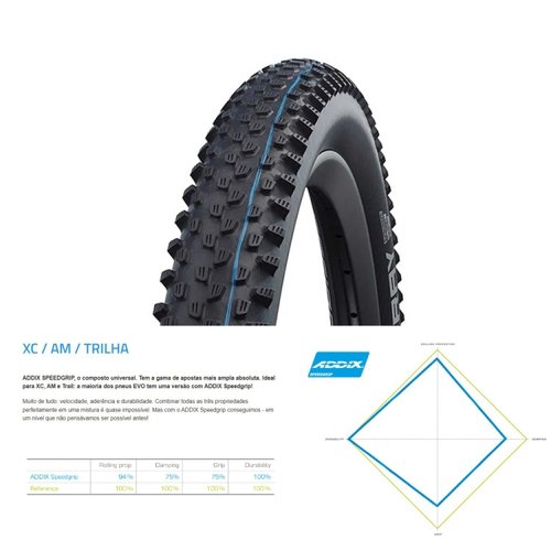 Pneu Schwalbe Racing Ray Super Ground TL-Easy ADDIX 29x2.35