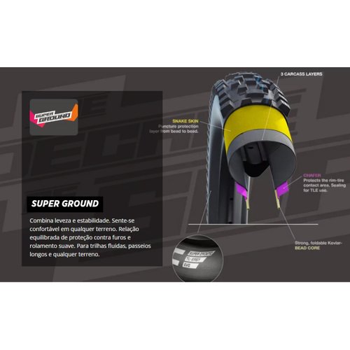 Pneu Schwalbe Thunder Burt Super Ground TL-Easy ADDIX 29x2.25