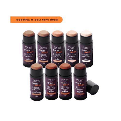 Protetor Solar Facial Pink Stick 10km Bege Claro 14g Pink Cheeks