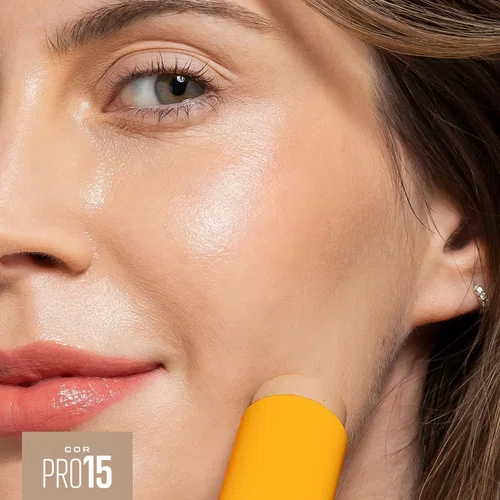 Protetor Solar Facial Pro Stick Pro15 FPS 96 FPUVA 43 Pink Cheeks 16g