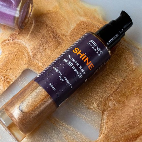 Shine Protetor Solar Dry Oil FPS50 FPUVA30 Pink Cheeks 50ml