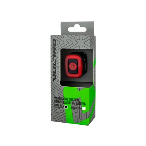 Sinalizador Traseiro Spark 50LM com Sensor de Freio Vultro