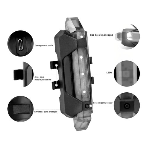 Sinalizador Vista Light USB