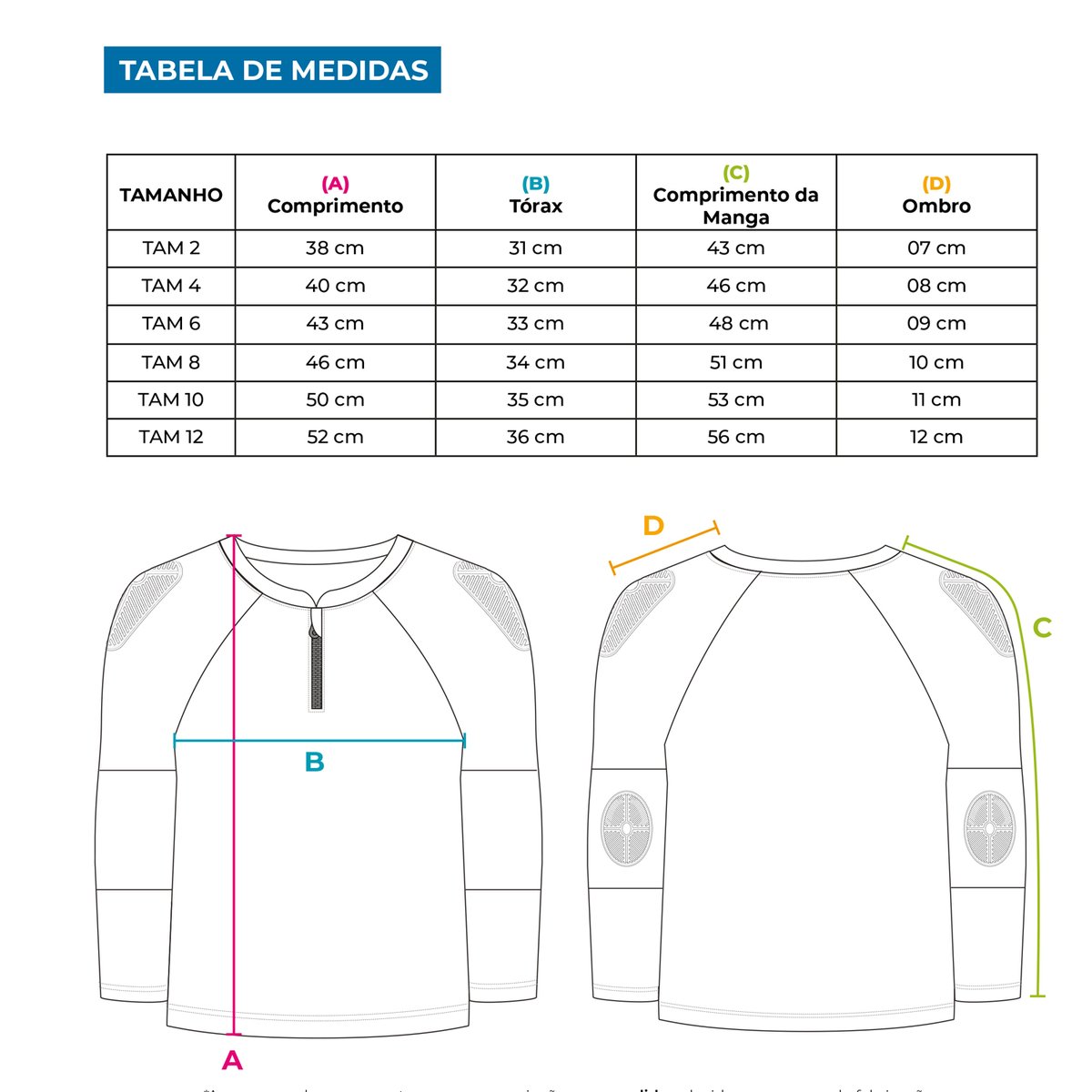 Camiseta de Proteção Infantil Nathor Arco Iris Camiseta de Proteção Infantil Nathor Arco Iris