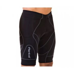 Bermuda Ciclismo Flets X3X Masculina Preta