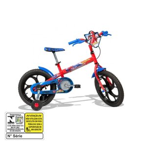 Bicicleta Infantil Caloi Spider Man 16 2019