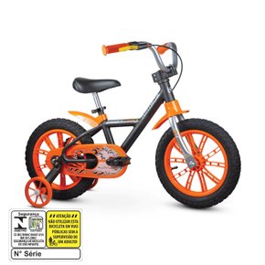 Bicicleta Infantil Nathor First Pro Masculina Aro 14